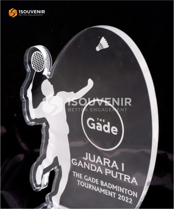 DETAIL-PA234 PIala Olahraga The Gade Badminton Tournament 2022