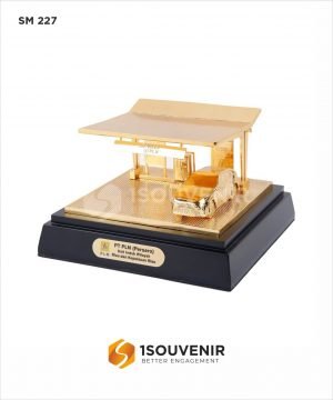 SM227 Souvenir Miniatur PLN Wilayah Riau