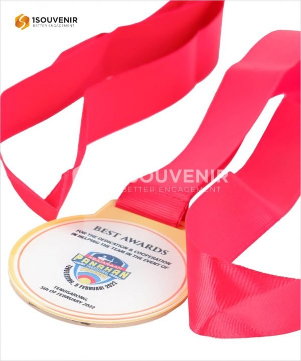 DETAIL_MED212 Medali Kejuaraan Panahan Tradisional Tenggarong