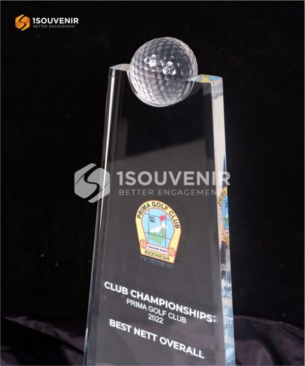 DETAIL-PA291 Plakat Akrilik Best Nett Overall Prima Golf Club 2022