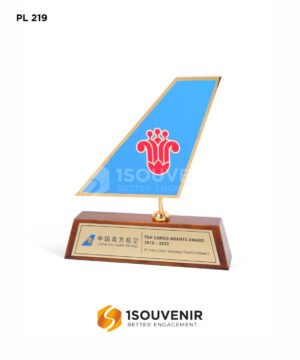 PL219 Plakat Logam Top Cargo Agent Award
